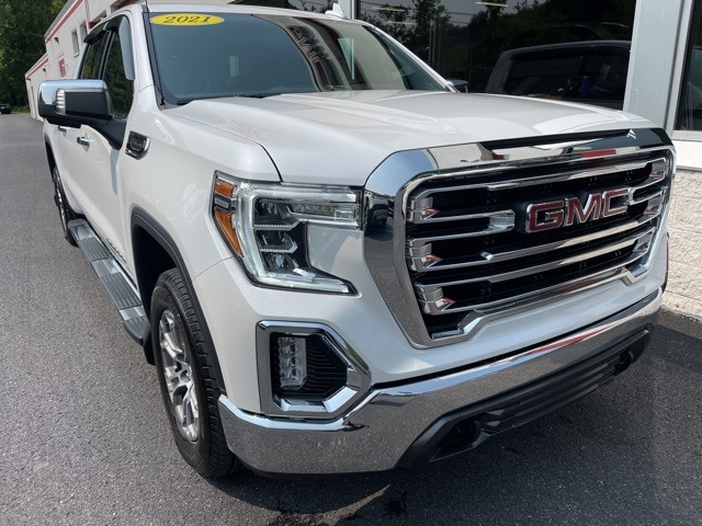 Used 2021 GMC Sierra 1500 SLT with VIN 3GTU9DED6MG260902 for sale in Cumberland, MD