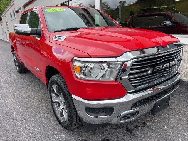 Used 2024 RAM Ram 1500 Pickup Laramie with VIN 1C6SRFJT1RN232754 for sale in Cumberland, MD