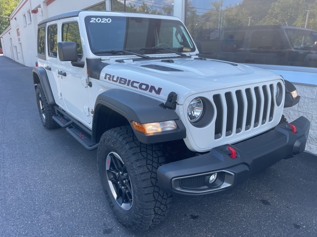 Used 2020 Jeep Wrangler Unlimited Rubicon with VIN 1C4HJXFG4LW312000 for sale in Cumberland, MD