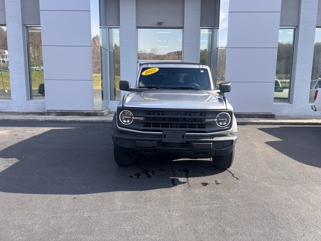 Certified 2022 Ford Bronco 4-Door Base with VIN 1FMDE5BH7NLB72272 for sale in Cumberland, MD