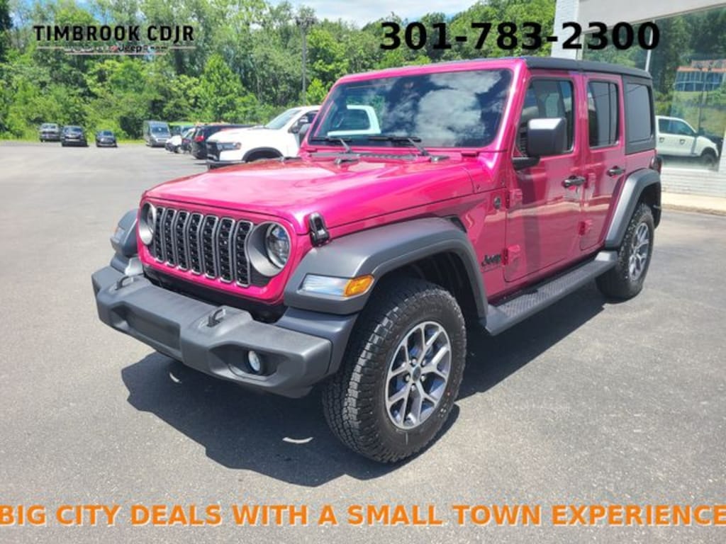 New 2026 Jeep Wrangler 4-DOOR SPORT S Sport Utility