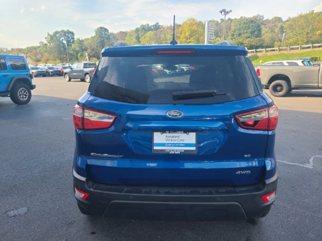 Used 2021 Ford EcoSport SE SUV