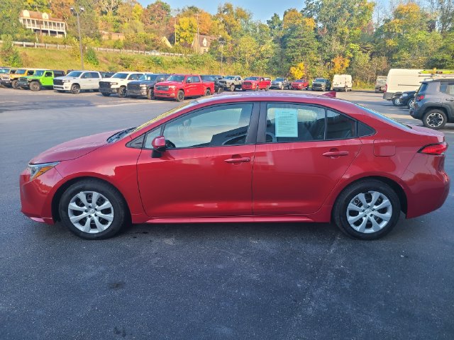 Certified 2020 Toyota Corolla LE with VIN 5YFEPRAE9LP132734 for sale in Cumberland, MD