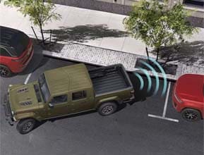 available parksense rear park assist system 