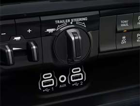 trailer reverse steering control