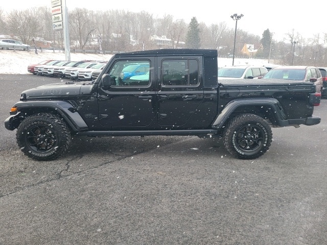 Used 2024 Jeep Gladiator Willys with VIN 1C6HJTAG8RL107216 for sale in Cumberland, MD