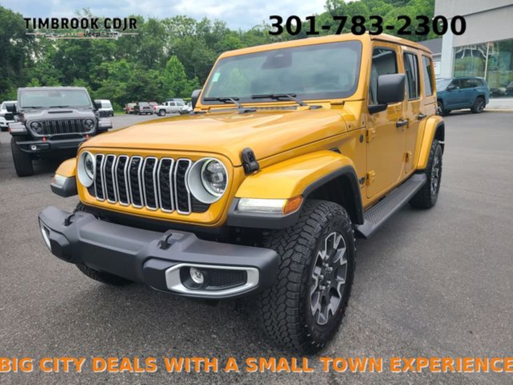 New 2026 Jeep Wrangler 4-DOOR SAHARA Sport Utility