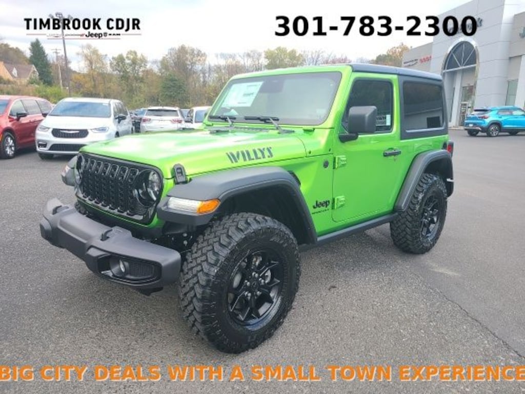 New 2026 Jeep Wrangler 2-DOOR WILLYS Sport Utility