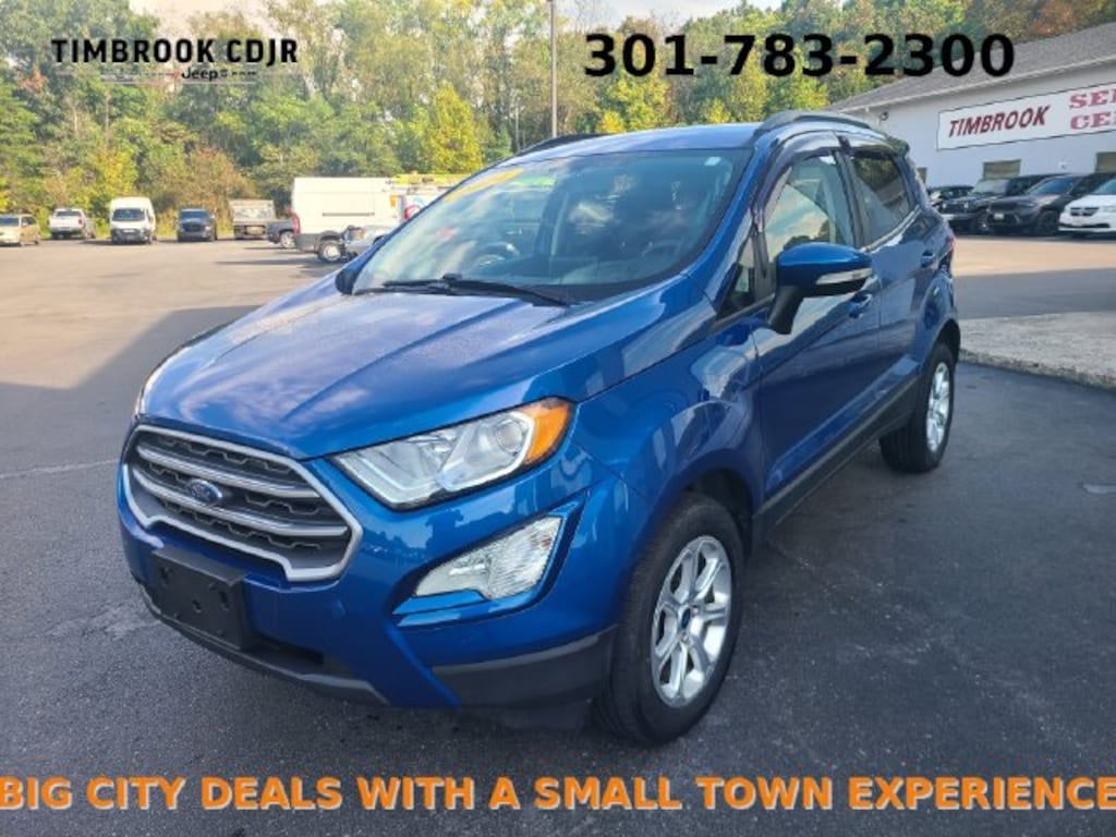 Used 2021 Ford EcoSport SE SUV