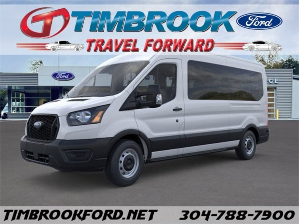 New 2025 Ford Transit-350 Passenger Wagon Medium Roof Van