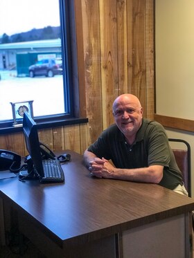 Staff member Joe Sheffield from a9f2b3261baa