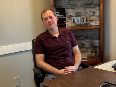 Staff member Joe Lyons from 76b49442b87d