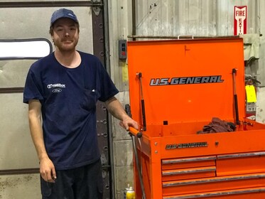 Staff member Sean Sisler from 5128b7e39461