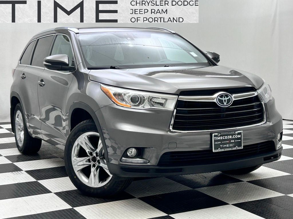 2015 Toyota Highlander Limited Platinum