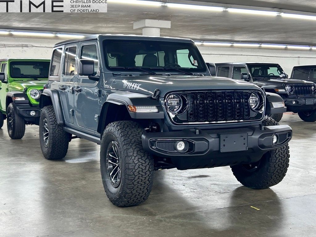 New 2025 Jeep Wrangler Willys Sport Utility