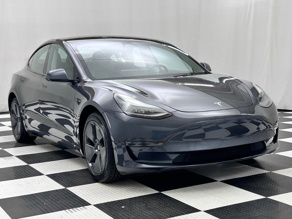 Used 2023 Tesla Model 3 Base with VIN 5YJ3E1EA2PF644343 for sale in Portland, OR