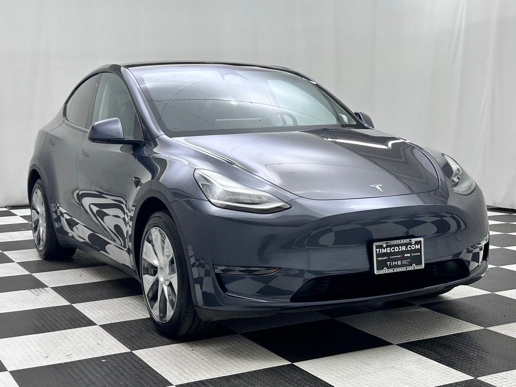 Used 2023 Tesla Model Y Long Range with VIN 7SAYGAEE9PF610602 for sale in Portland, OR