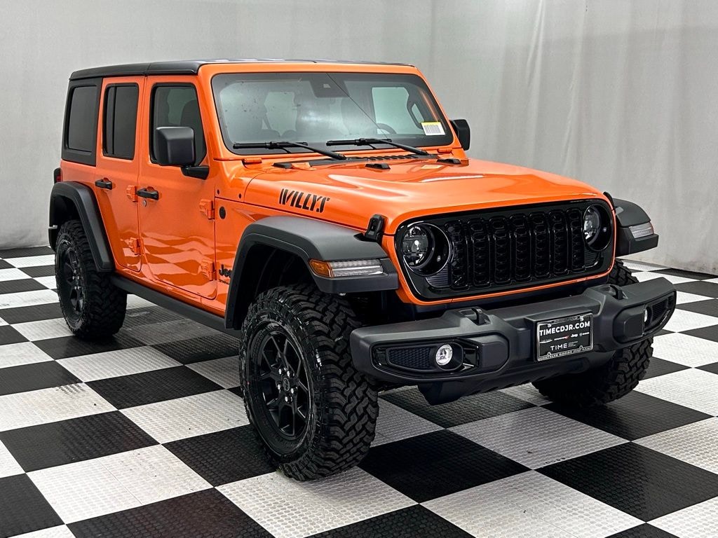 New 2025 Jeep Wrangler Willys Sport Utility