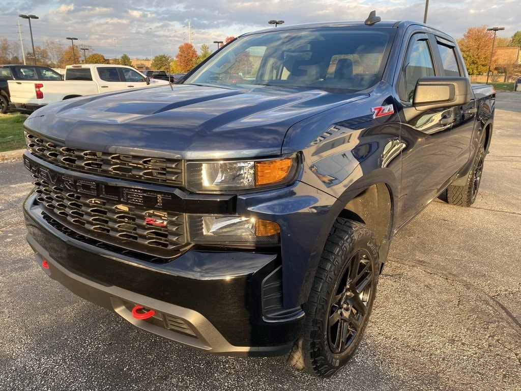 Used 2021 Chevrolet Silverado 1500 Custom Trail Boss Truck Crew Cab