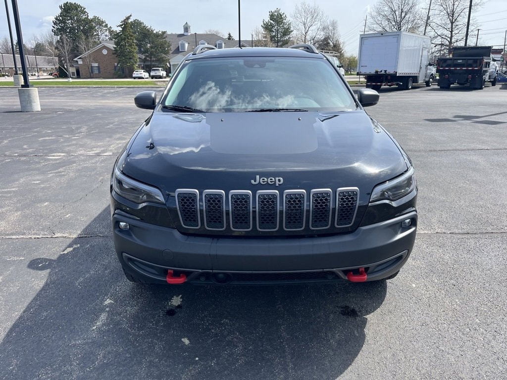 Used 2021 Jeep Cherokee Trailhawk with VIN 1C4PJMBXXMD233329 for sale in Warrensville Heights, OH