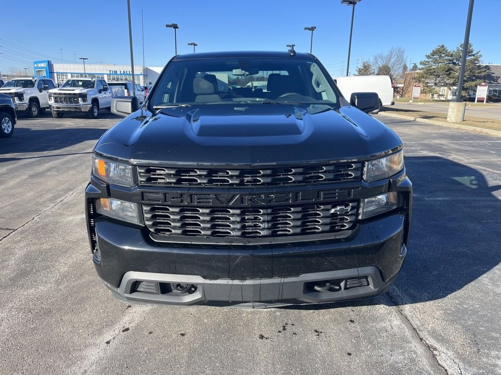 Used 2022 Chevrolet Silverado 1500 Limited Custom with VIN 3GCPYBEK4NG108783 for sale in Warrensville Heights, OH