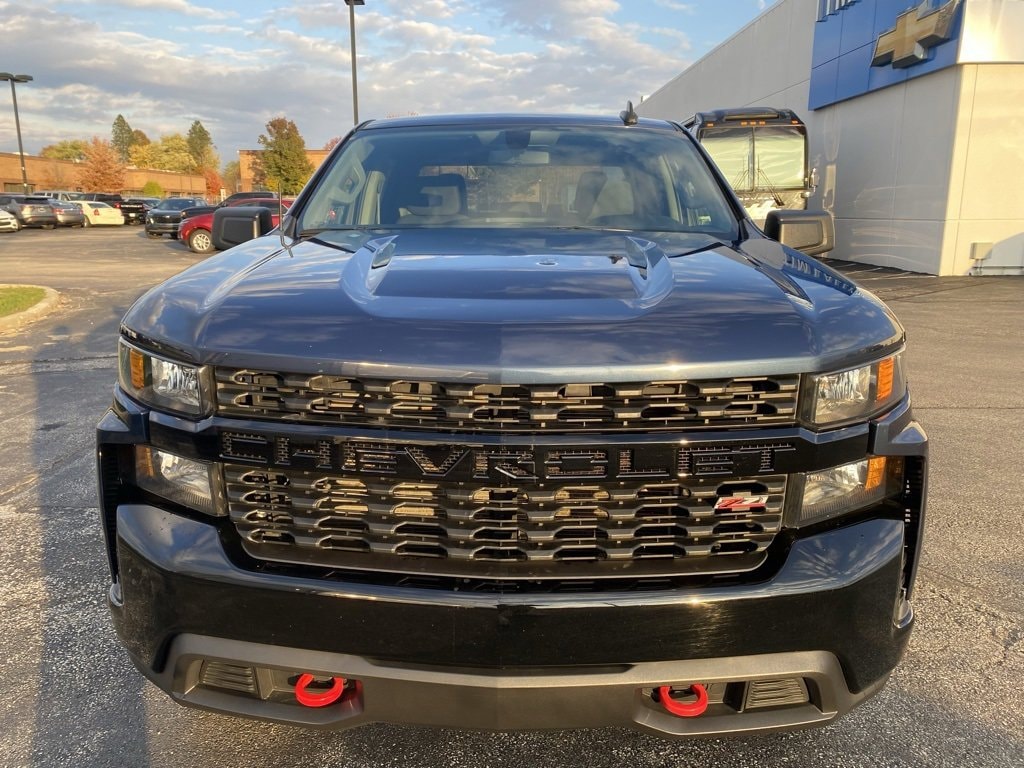 Used 2021 Chevrolet Silverado 1500 Custom Trail Boss Truck Crew Cab