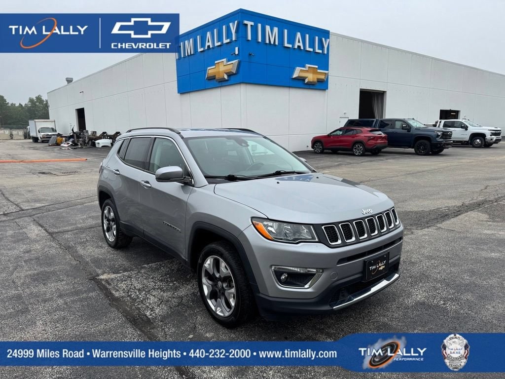 Used 2021 Jeep Compass Limited with VIN 3C4NJDCB2MT572719 for sale in Warrensville Heights, OH