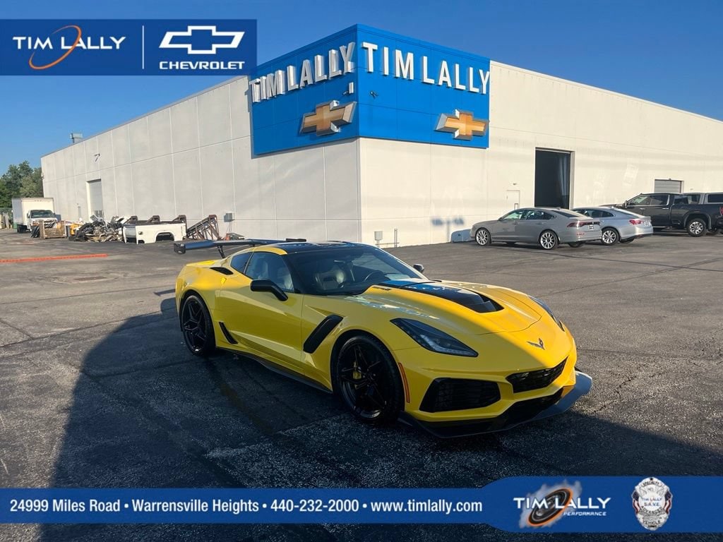 クレッタ　イエロー Used 2019 Chevrolet Corvette ZR1 For Sale at Tim Lally Chevrolet