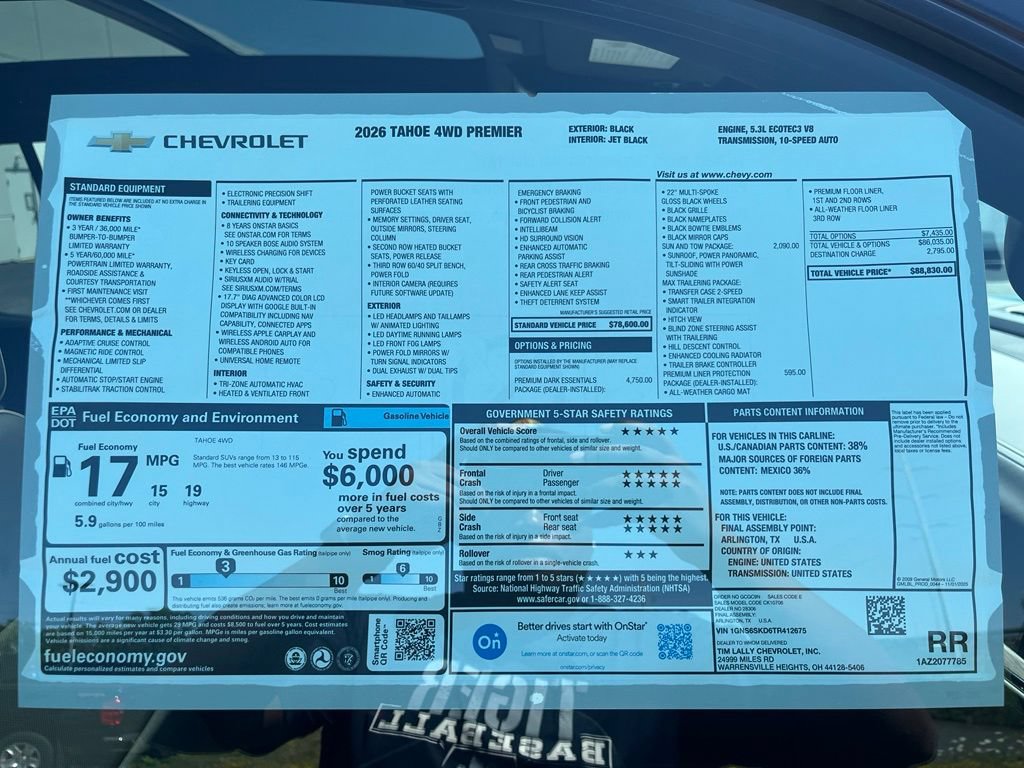 2026 Chevrolet Tahoe Premier - Photo 32