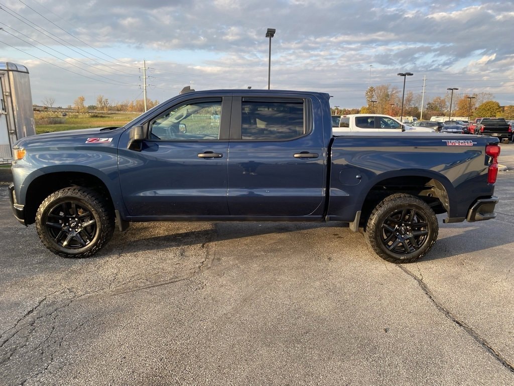Used 2021 Chevrolet Silverado 1500 Custom Trail Boss Truck Crew Cab