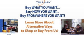 You can shop or buy entirely from home with Tim Lally Chevrolet, this includes test drives at your home.
