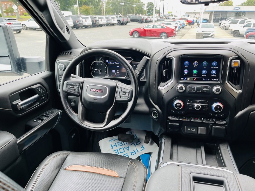 Used 2022 GMC Sierra 2500HD AT4 with VIN 1GT49PEY9NF347345 for sale in Kannapolis, NC