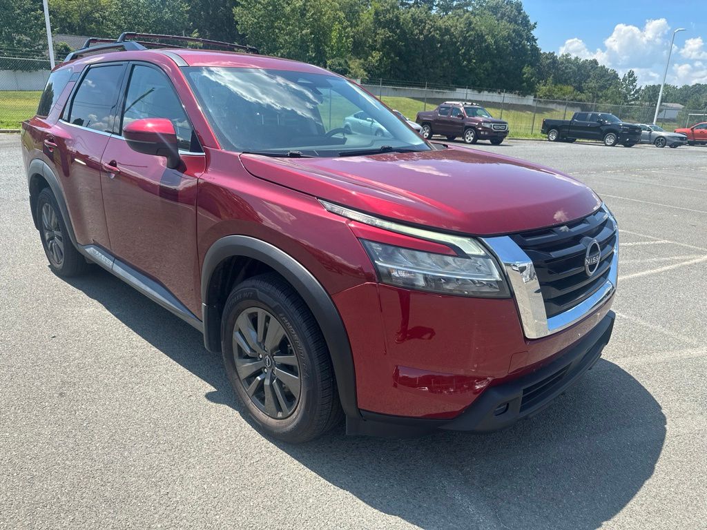 Red (Scarlet Ember Tintcoat) 2022 Nissan Pathfinder SUV / Crossover Front-Wheel Drive 9-Speed Automatic
