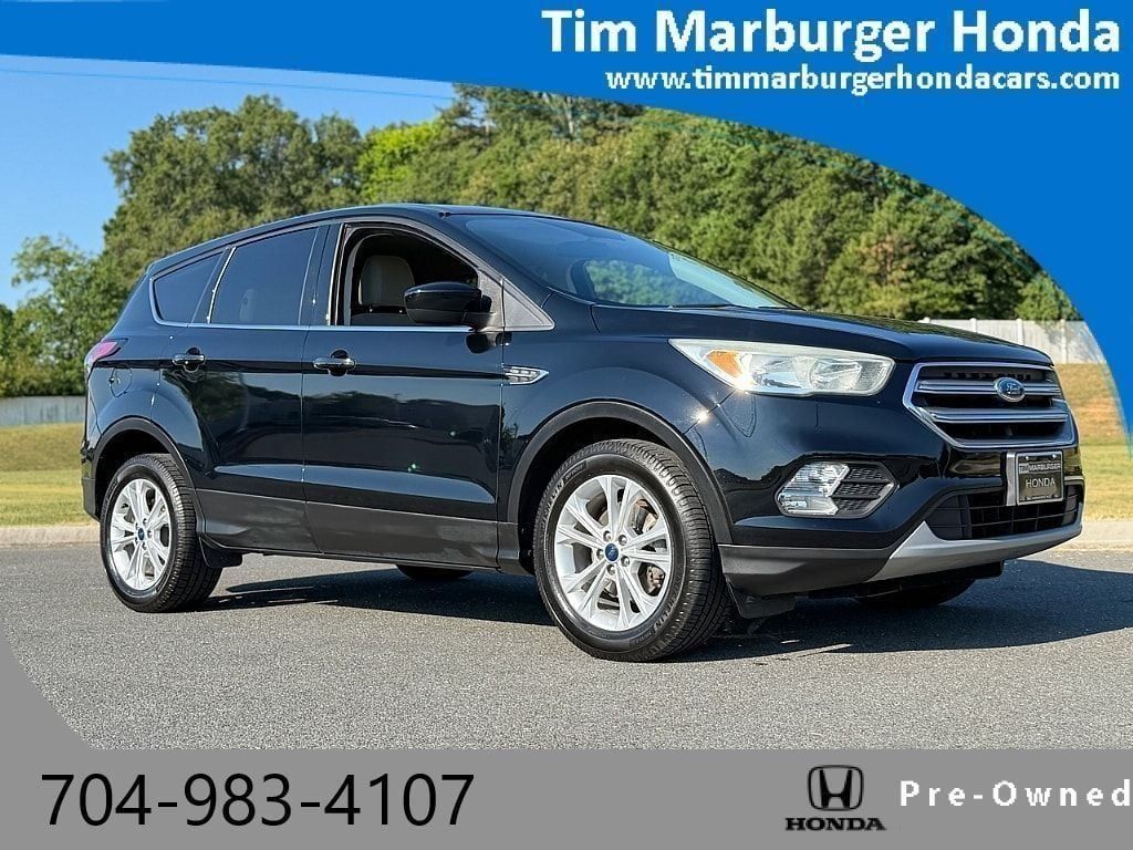 Shadow Black 2017 Ford Escape SUV / Crossover Front-Wheel Drive 6-Speed Automatic