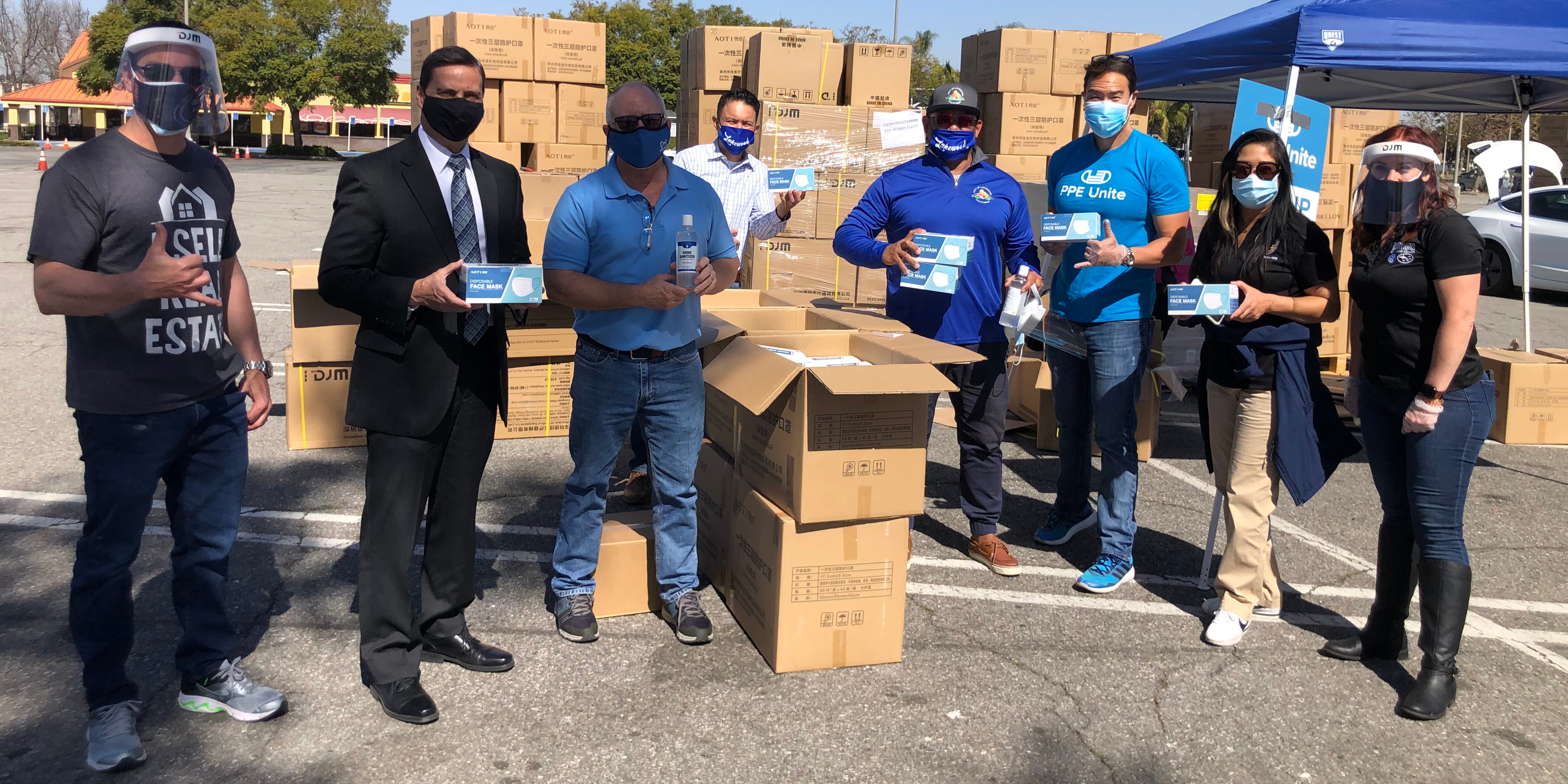 Timmons Subaru helps Distribute PPE for Small Business