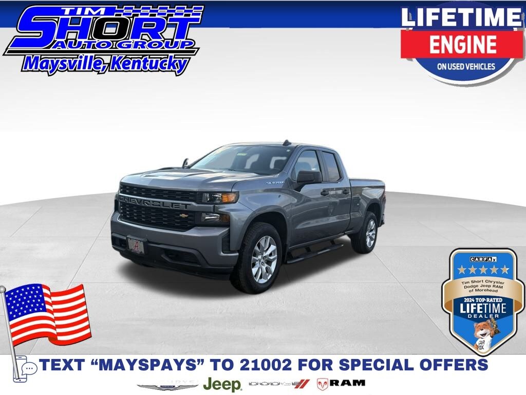Used 2020 Chevrolet Silverado 1500 Silverado Custom Truck Double Cab