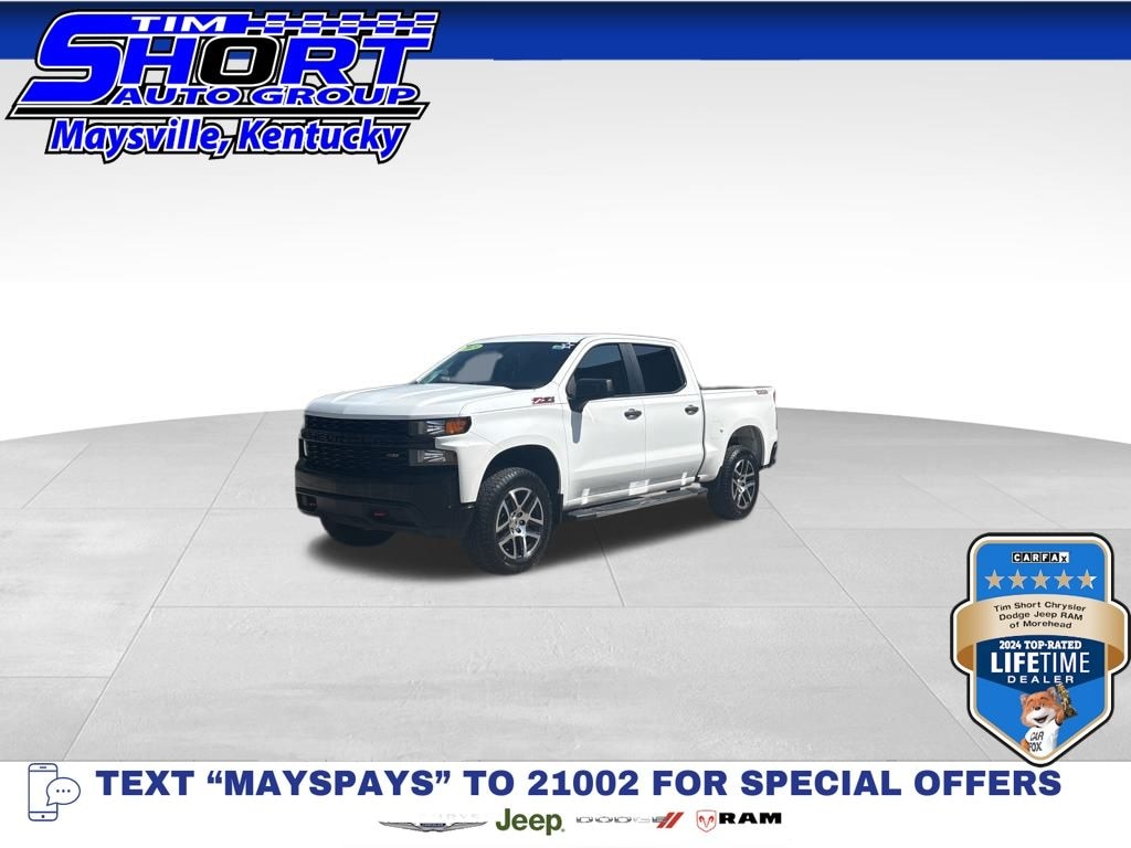 Used 2019 Chevrolet Silverado 1500 Silverado Custom Trail Boss Truck Crew Cab