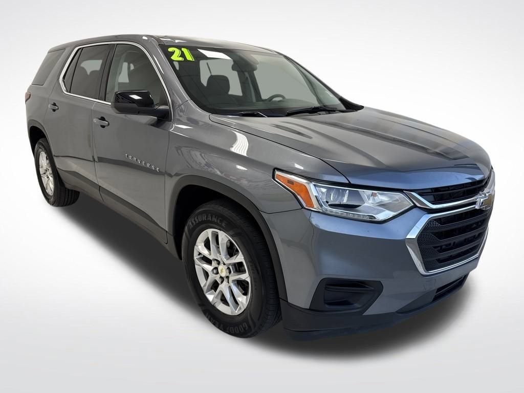 Used 2021 Chevrolet Traverse LS SUV