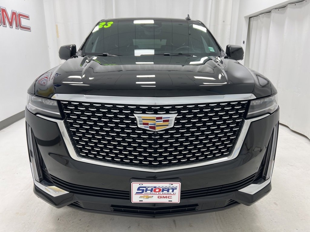 Used 2023 Cadillac Escalade Premium Luxury with VIN 1GYS4BKL5PR166658 for sale in Hazard, KY