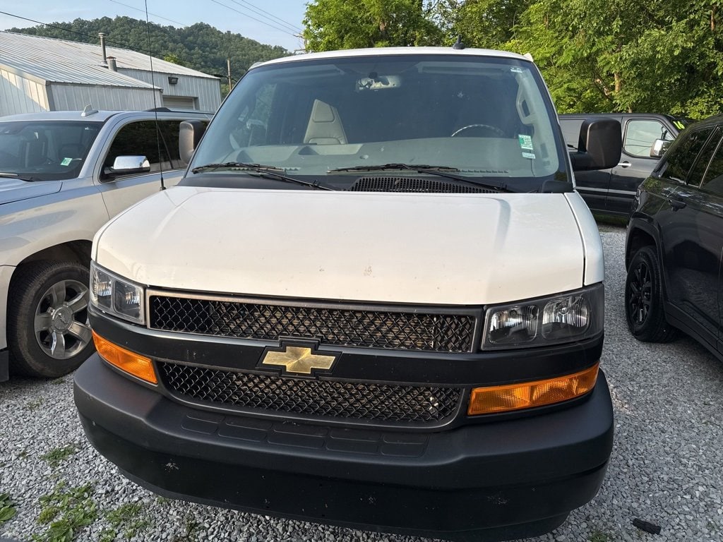 Used 2023 Chevrolet Express Cargo Work Van with VIN 1GCWGBFP3P1259740 for sale in Hazard, KY