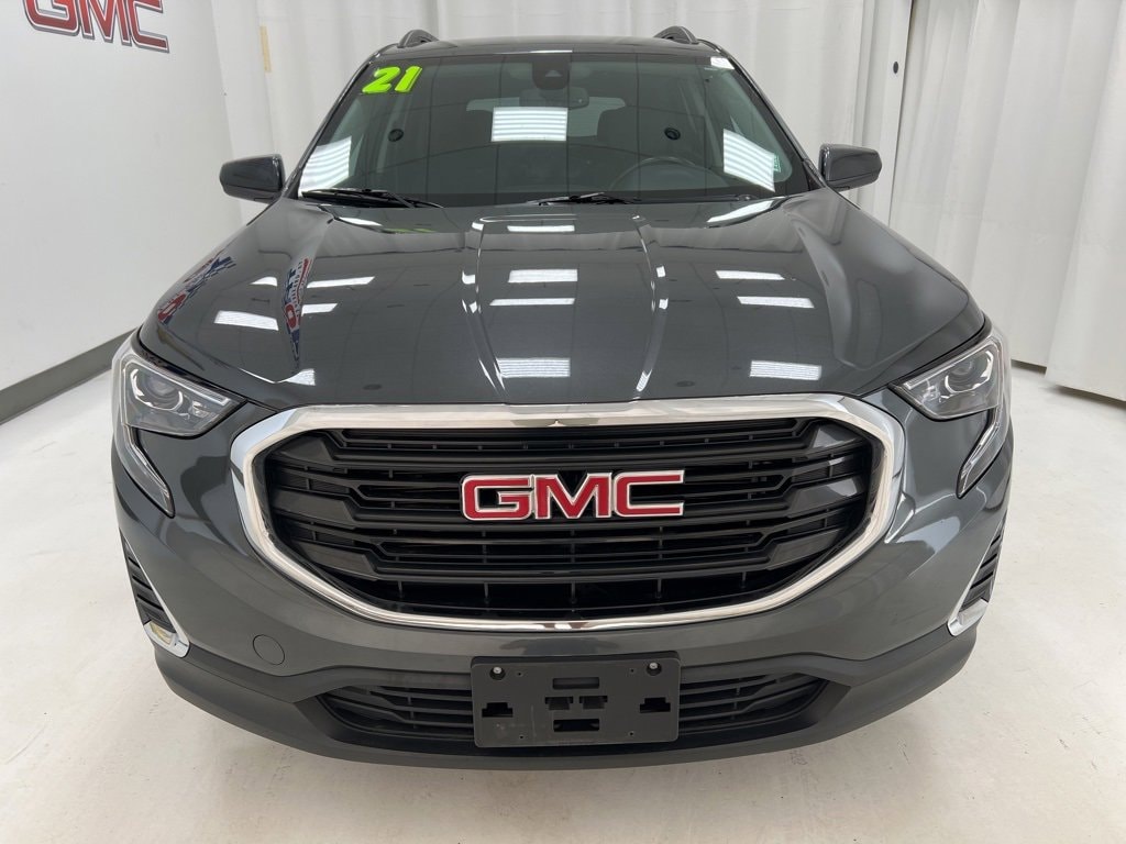 Used 2021 GMC Terrain SLE with VIN 3GKALTEV6ML340865 for sale in Hazard, KY