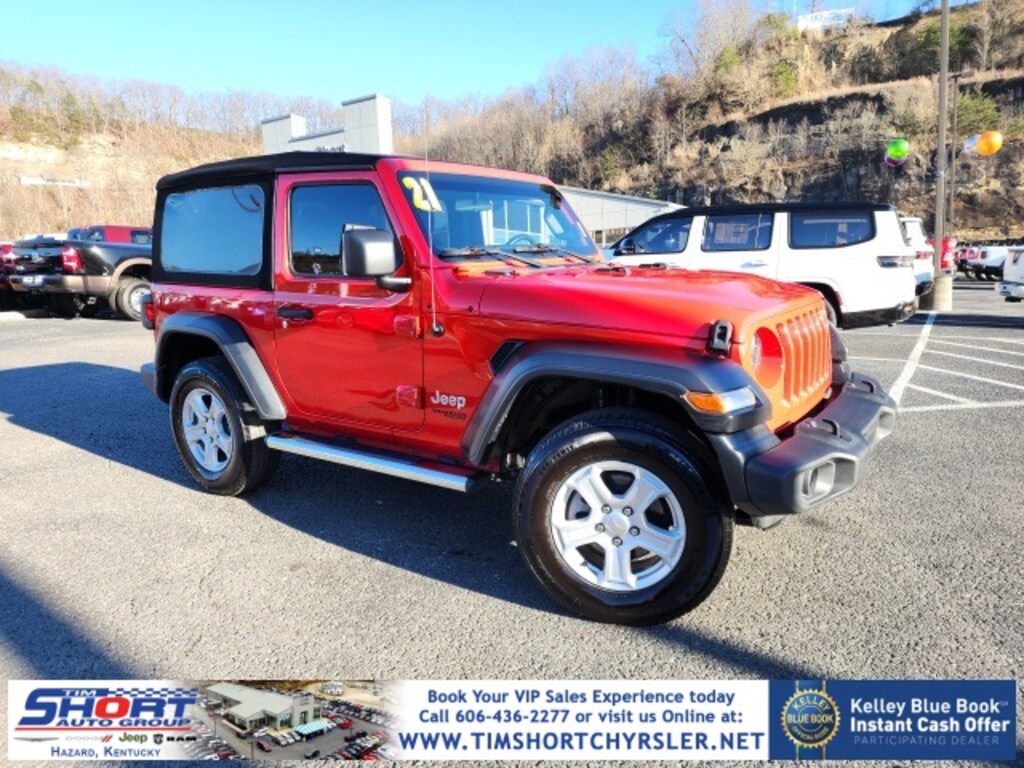 Used 2021 Jeep Wrangler For Sale at Tim Short Used of Whitesburg VIN