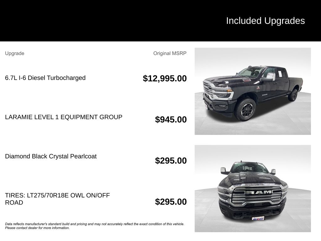 Used 2026 Ram 2500 Laramie Truck Crew Cab