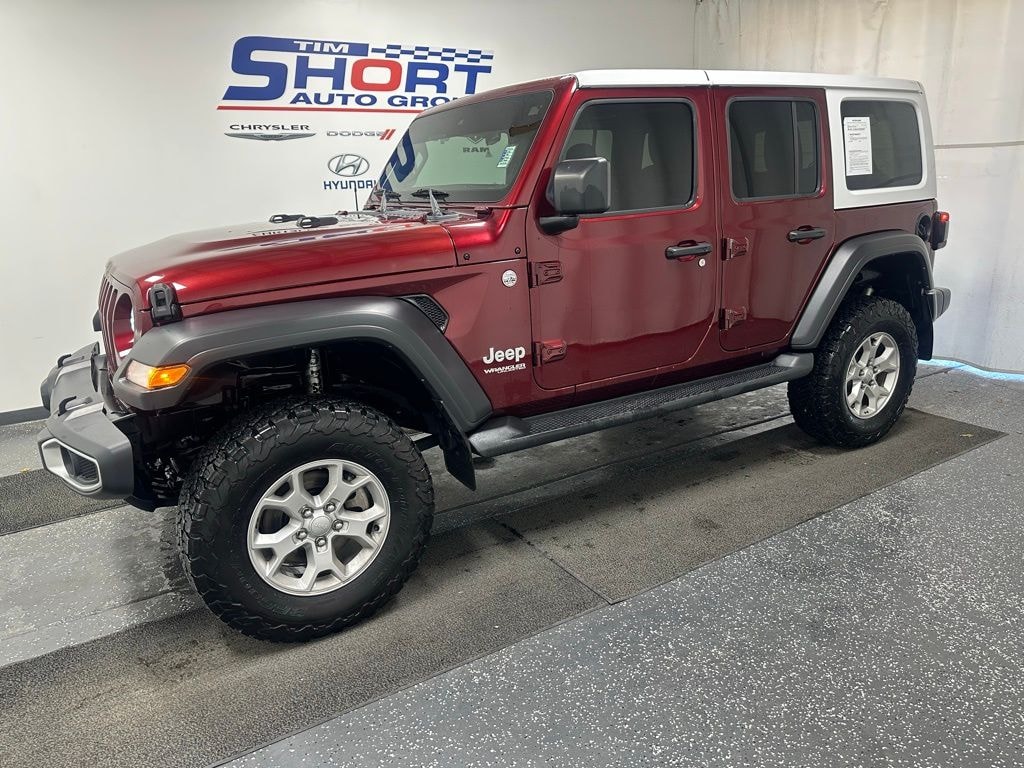 Used 2021 Jeep Wrangler Unlimited Sport SUV