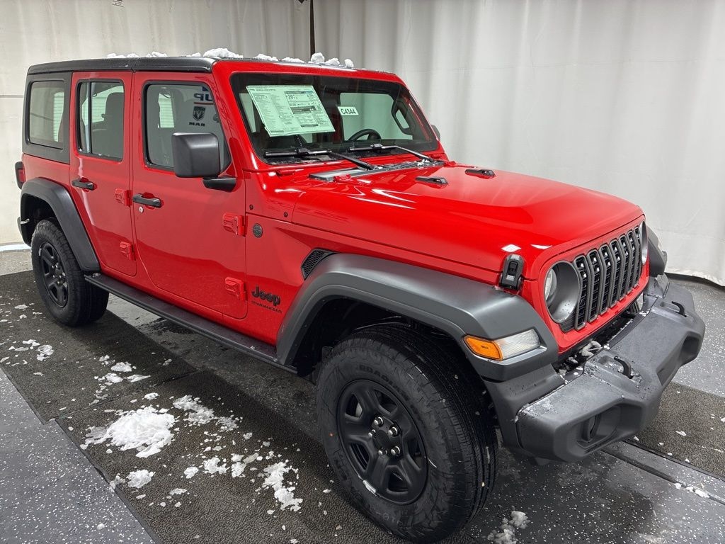 New 2026 Jeep Wrangler 4-DOOR SPORT Sport Utility