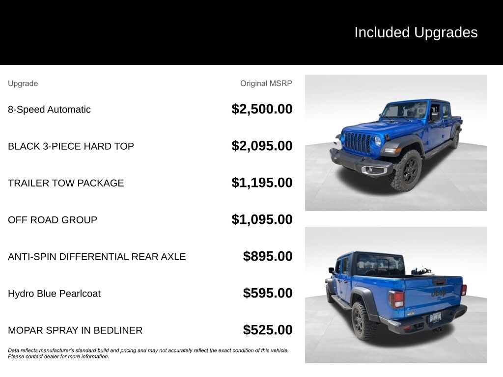Used 2023 Jeep Gladiator Sport Truck Crew Cab