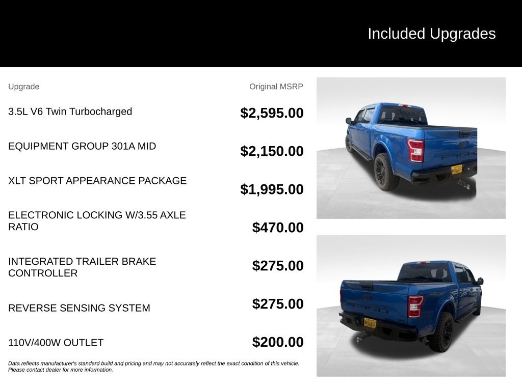 Used 2019 Ford F-150 Truck SuperCrew Cab