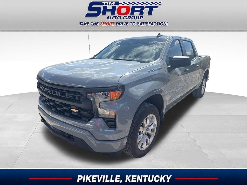 Used 2024 Chevrolet Silverado 1500 Custom Truck Crew Cab