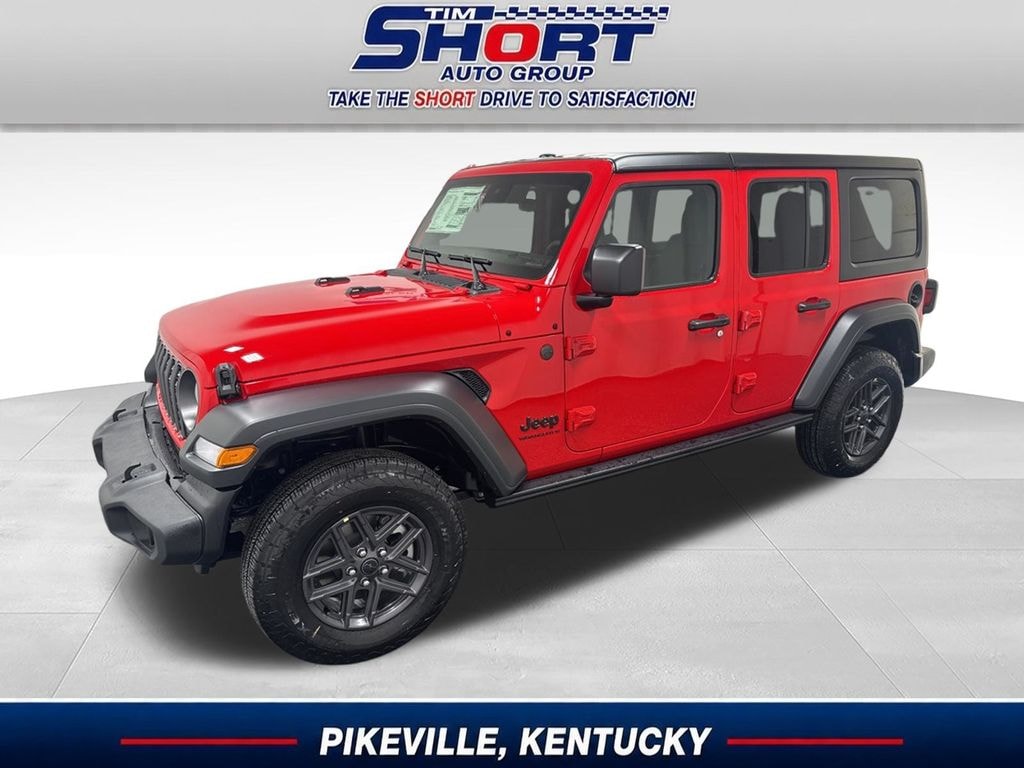 New 2025 Jeep Wrangler 4-DOOR SPORT S Sport Utility
