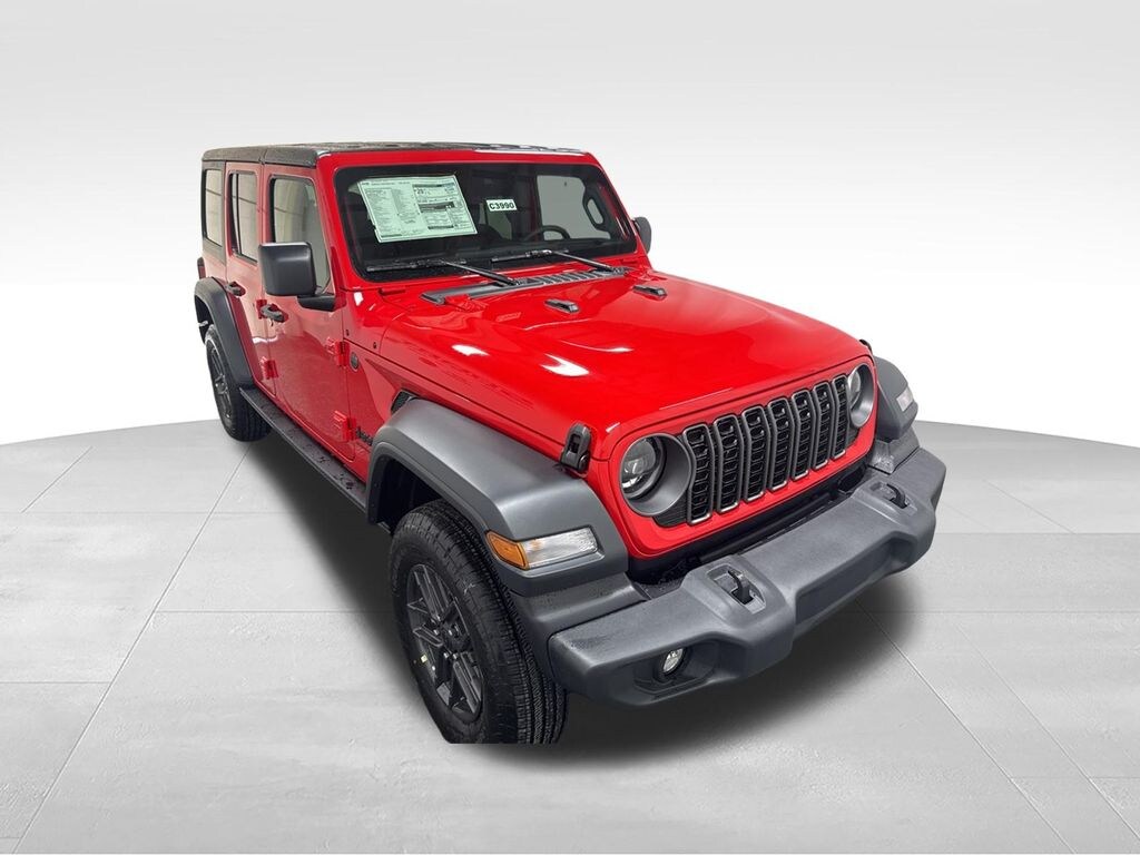New 2025 Jeep Wrangler 4-DOOR SPORT S Sport Utility